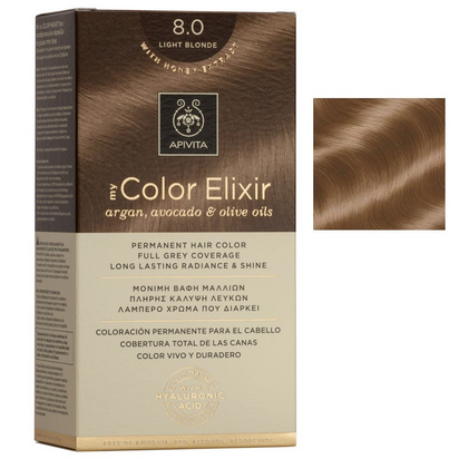 Apivita CCheiroação Permanente My Cor Elixir N80 Loiro Claro